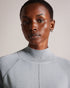 POPILIA-Knitwear-Mockable knit jumper- Ted Baker Romania